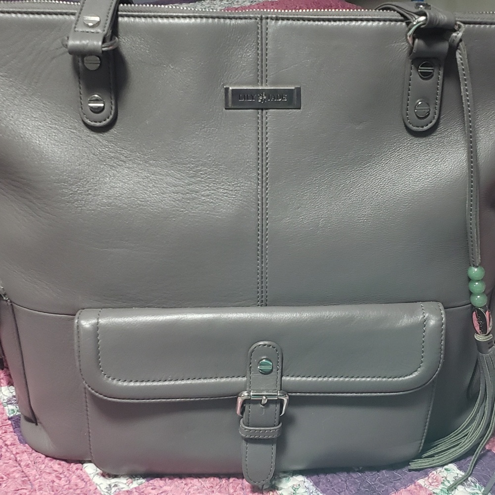 Lily Jade Meggan (gray with silver hardware)
